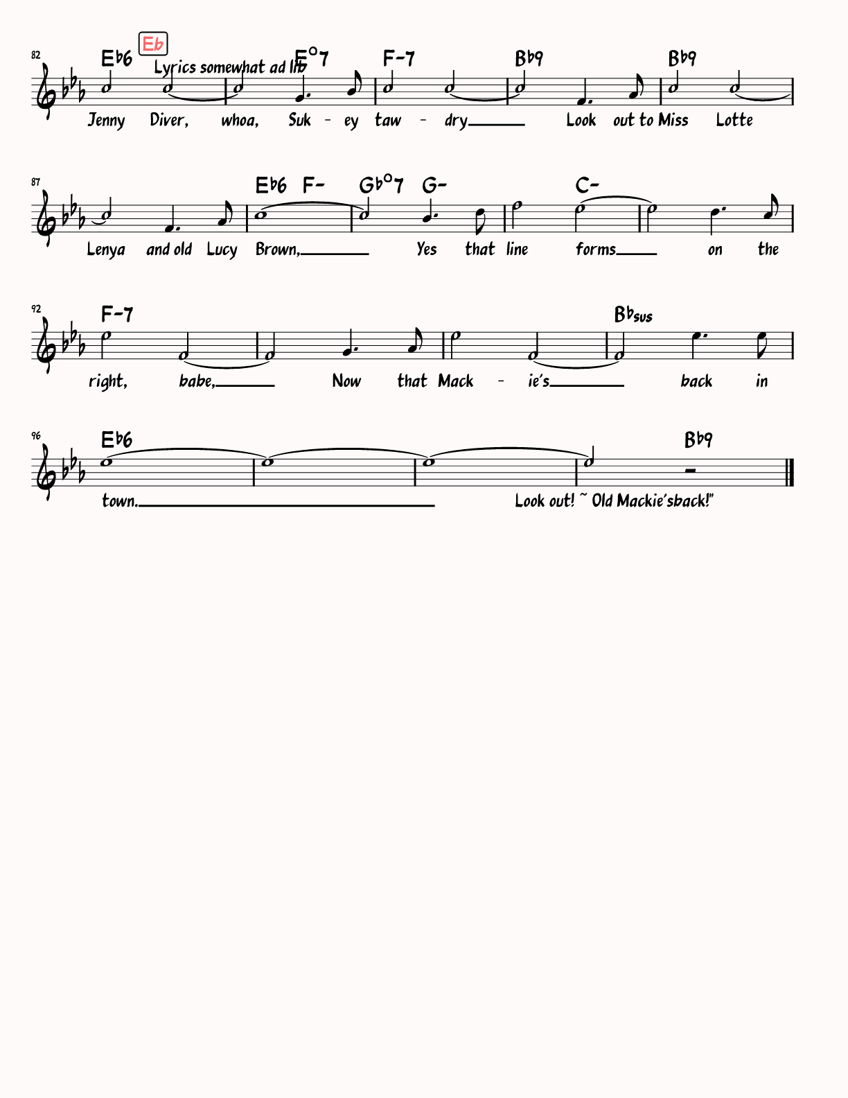 Sheet Music